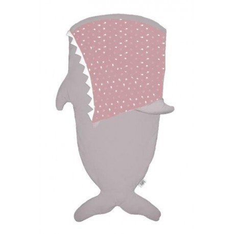 Baby bites śpiworek shark (2-6 lat) pink clouds Baby bites śpiworek shark (2-6 lat) pink clouds