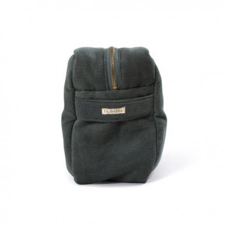 Filibabba kosmetyczka duża sztruks pine green Filibabba kosmetyczka duża sztruks pine green