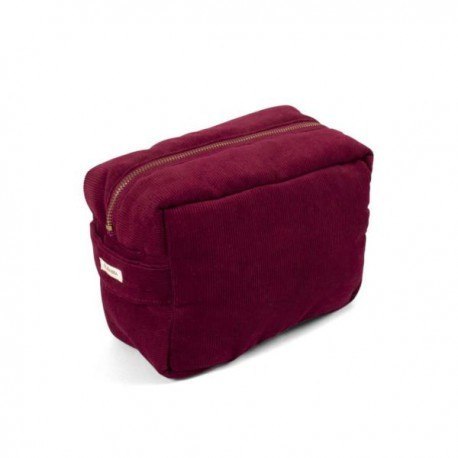 Filibabba kosmetyczka mała sztruks deeply red Filibabba kosmetyczka mała sztruks deeply red
