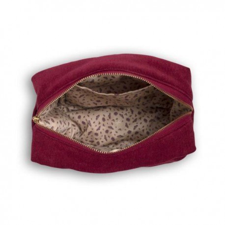 Filibabba kosmetyczka mała sztruks deeply red Filibabba kosmetyczka mała sztruks deeply red