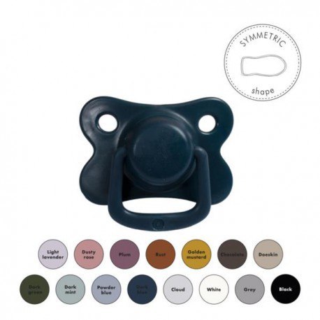 Filibabba smoczki 2 szt. 6m+ dark blue Filibabba smoczki 2 szt. 6m+ dark blue