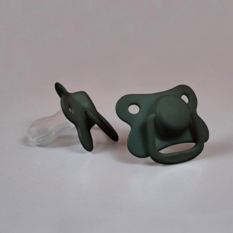 Filibabba smoczki 2 szt. 6m+ dark green Filibabba smoczki 2 szt. 6m+ dark green