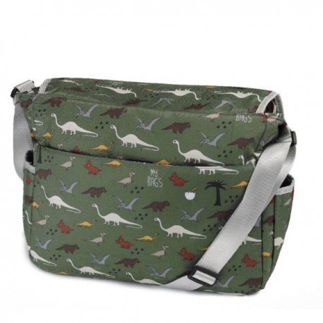 My bag's torba do wózka flap bag dino's