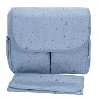 My bag's torba do wózka flap bag leaf blue