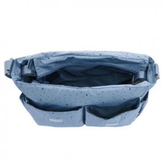 My bag's torba do wózka flap bag leaf blue