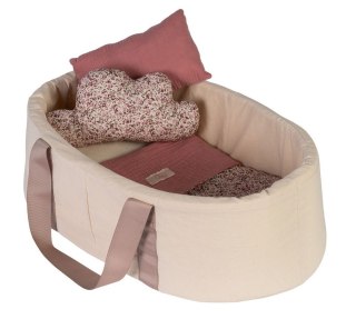 Duże nosidło dla lalki do 46cm beżowo-różowe Martina Asi 3999143