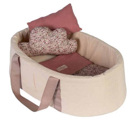 Duże nosidło dla lalki do 46cm beżowo-różowe Martina Asi 3999143