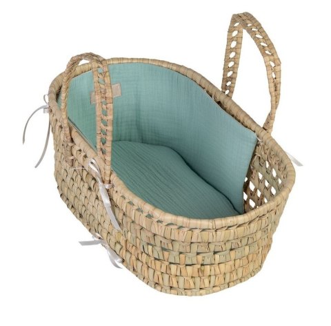 Kosz Mojżesza wyściełany dla lalki do 34cm Asi 3999744