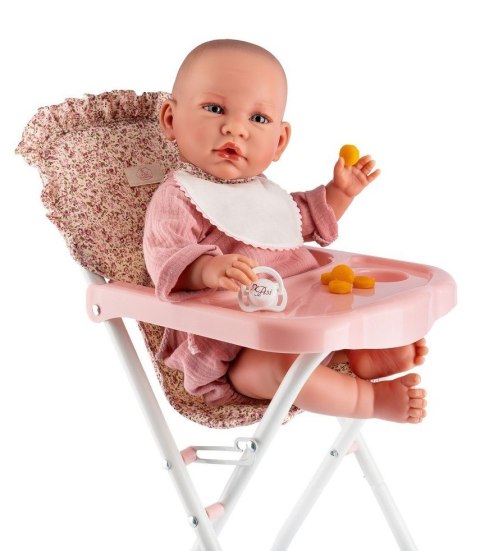 Krzesełko Martina do karmienia dla lalki do 46 cm różowe Asi 3712003