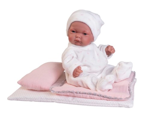 Lalka Pitu z pościelą i ubrankami Antonio Juan 84094 Lalka Pitu z pościelą i ubrankami Antonio Juan 84094