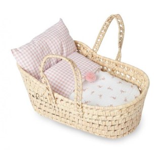 Kosz Mojżesza z pościelą dla lalki do 33cm Antonio Juan 92319