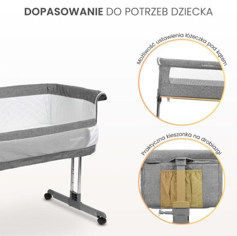 ŁÓŻECZKO SLEEP2GETHER GREY ŁÓŻECZKO SLEEP2GETHER GREY