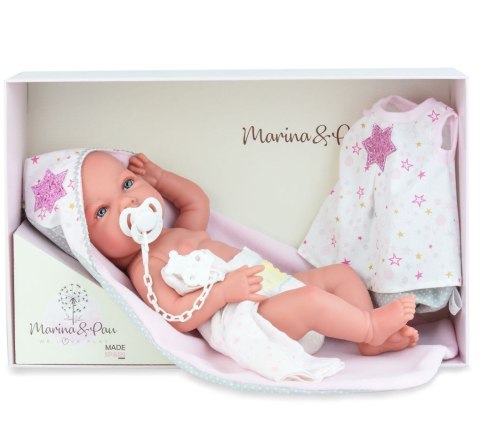 Lalka Ane Baby z kocykiem i akcesoriami Marina & Pau 1606