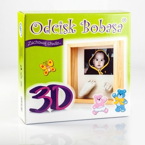 RAMKA 3D - ODCISK BOBASA