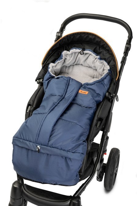 ŚPIWOREK COMBI 3w1 POLAR - NAVY/GREY