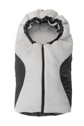 ŚPIWOREK DO FOTELIKA - BLACK/GREY POLAR 75 X 36
