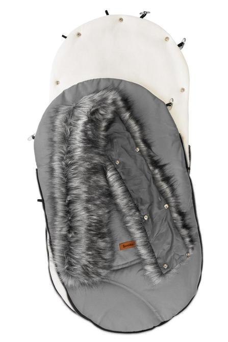 ŚPIWOREK ESKIMO GREY / POLAR 100 X 46