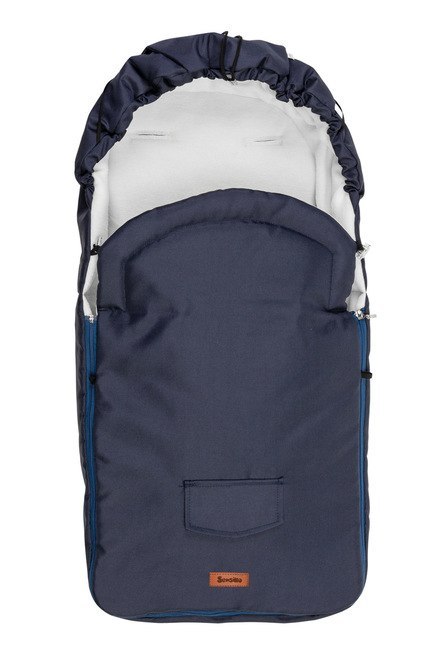 ŚPIWOREK POLAR NAVY DO WÓZKA (95x40)