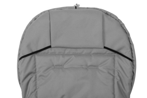 ŚPIWOREK WEŁNA - LIGHT GREY DO WÓZKA (95x40)