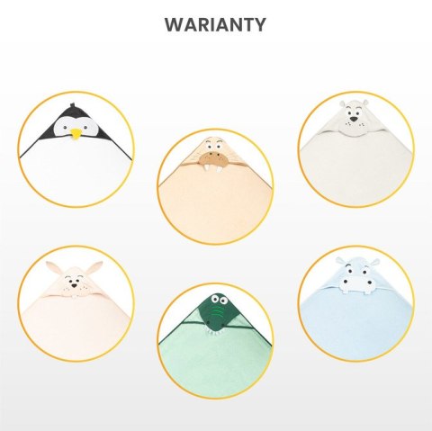 WATERFRIENDS OKRYCIE KĄPIELOWE 100x100 PINGWIN WHITE