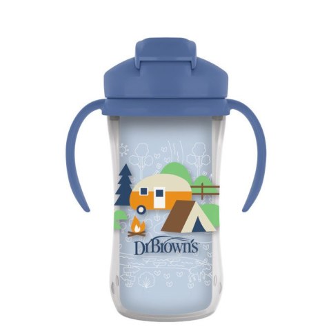 TC01202 KUBEK TERMICZNY ZE SŁOMKĄ 300ML 12+ NIEBIESKI TC01202 KUBEK TERMICZNY ZE SŁOMKĄ 300ML 12+ NIEBIESKI