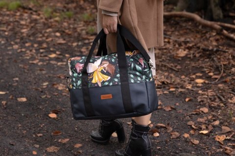 TORBA DO WÓZKA EKOSKÓRA LEŚNA PRZYGODA BIAŁA