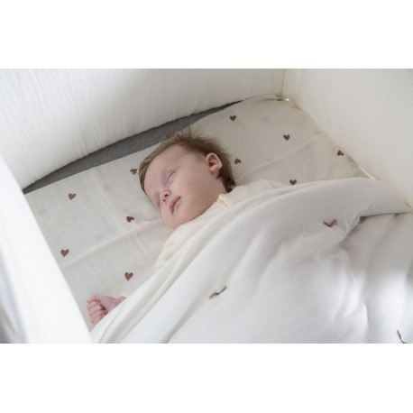 Childhome kocyk pikowany 140 x 100 cm off white Childhome kocyk pikowany 140 x 100 cm off white