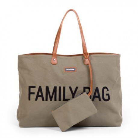 Childhome torba family bag kanwas khaki Childhome torba family bag kanwas khaki