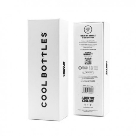 Cool bottles butelka termiczna 350 ml triple cool pomarańczowa