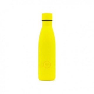 Cool bottles butelka termiczna 500 ml triple cool neonowo żółta