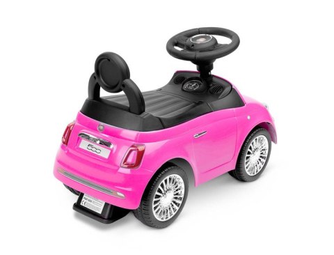 JEŹDZIK FIAT 500 PINK