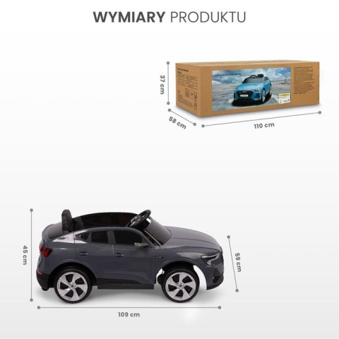 POJAZD NA AKUMULATOR AUDI ETRON SPORTBACK BLACK