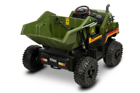 POJAZD NA AKUMULATOR WYWROTKA TANK GREEN POJAZD NA AKUMULATOR WYWROTKA TANK GREEN