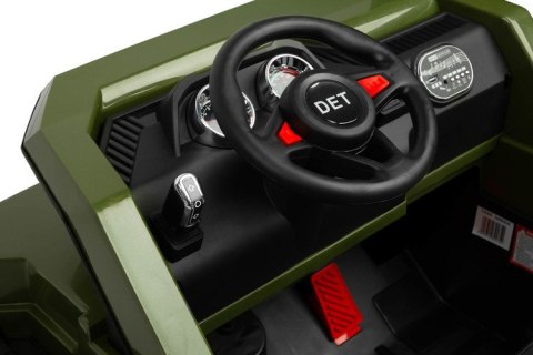POJAZD NA AKUMULATOR WYWROTKA TANK GREEN POJAZD NA AKUMULATOR WYWROTKA TANK GREEN