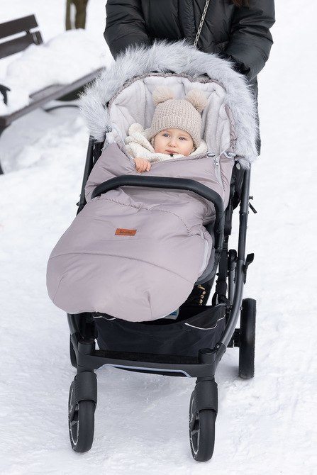 ŚPIWOREK ORSO BEŻOWY PERŁA 100 X 45