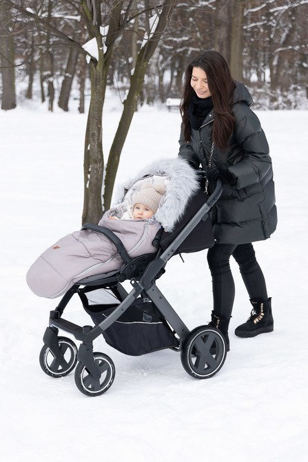 ŚPIWOREK ORSO BEŻOWY PERŁA 100 X 45