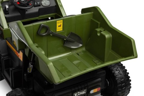 POJAZD NA AKUMULATOR WYWROTKA TANK GREEN POJAZD NA AKUMULATOR WYWROTKA TANK GREEN
