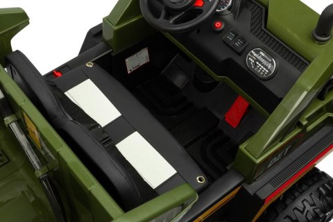 POJAZD NA AKUMULATOR WYWROTKA TANK GREEN POJAZD NA AKUMULATOR WYWROTKA TANK GREEN