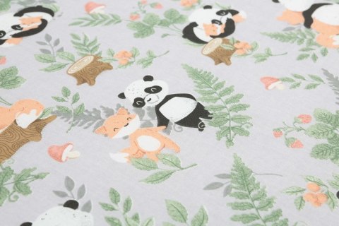 WKŁAD DO ŁÓŻECZKA PANDA I LIS 120 X 60