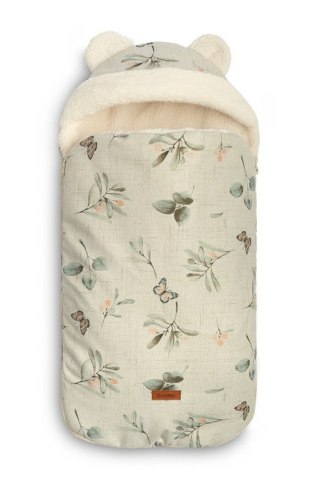 ŚPIWOREK DO FOTELIKA I WÓZKA GŁĘBOKIEGO OLIWKA VINTAGE