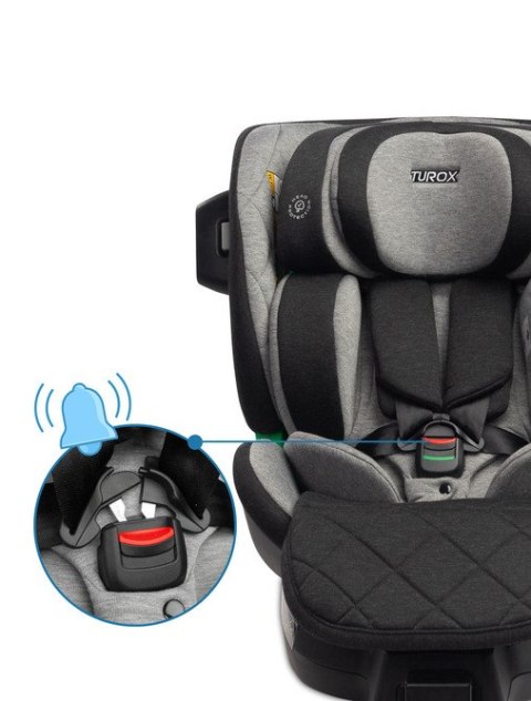 FOTELIK TUROX I-SIZE GREY (40-150) FOTELIK TUROX I-SIZE GREY (40-150)