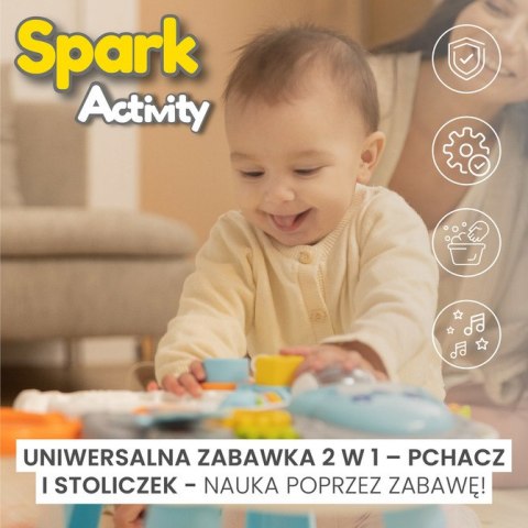 PCHACZ-STOLIK 2 W 1 SPARK PINK PCHACZ-STOLIK 2 W 1 SPARK PINK
