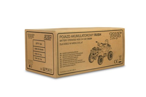 POJAZD NA AKUMULATOR RUSH YELLOW