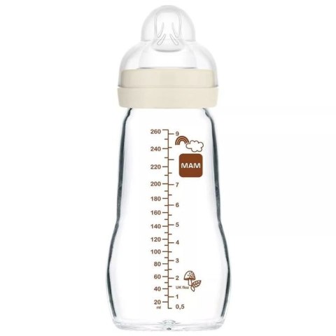 1261 BUTELKA SZKLANA 260ML FEEL GOOD FOREST UNIXES
