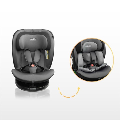 FOTELIK MOKKI I-SIZE GREY (40-150) FOTELIK MOKKI I-SIZE GREY (40-150)