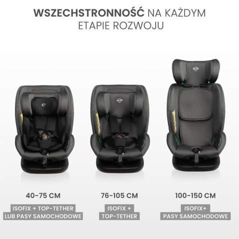 FOTELIK SECURO I-SIZE GREY (40-150)