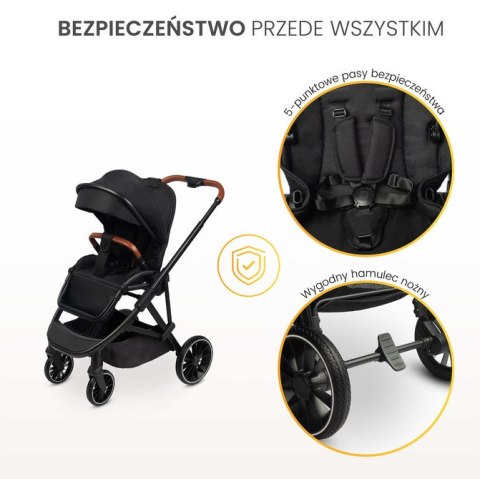 WÓZEK SPACEROWY RATIO BLACK WÓZEK SPACEROWY RATIO BLACK