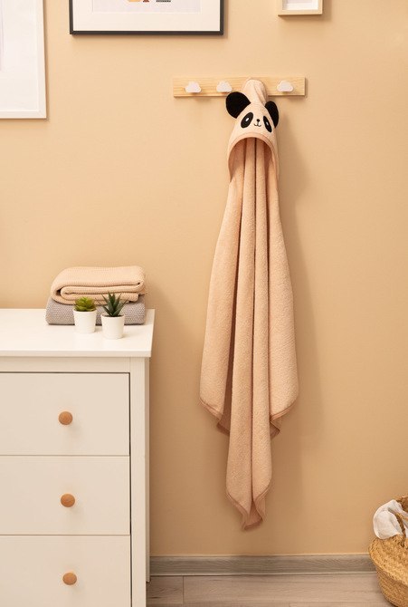 OKRYCIE KĄPIELOWE PANDA 90X90 BEŻOWY