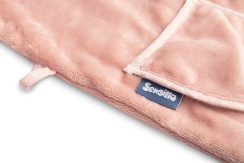 SZLAFROCZEK MIĘKKI MIŚ BRUDNY RÓŻ