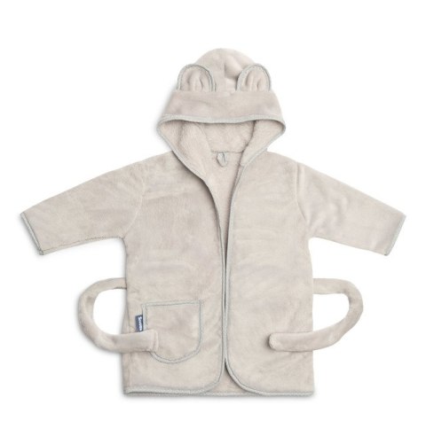 SZLAFROCZEK MIĘKKI MIŚ SZARY